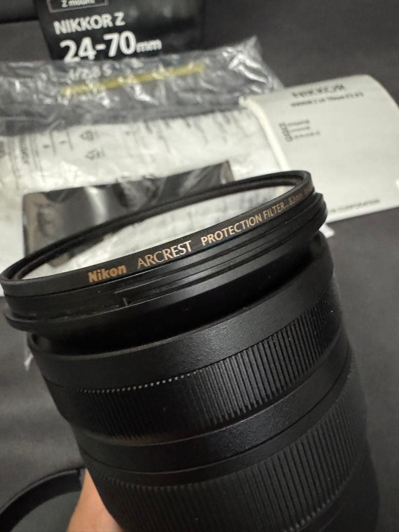 注意 Zマウント NIKKOR Z 24-70mm f/2.8 S 大三元