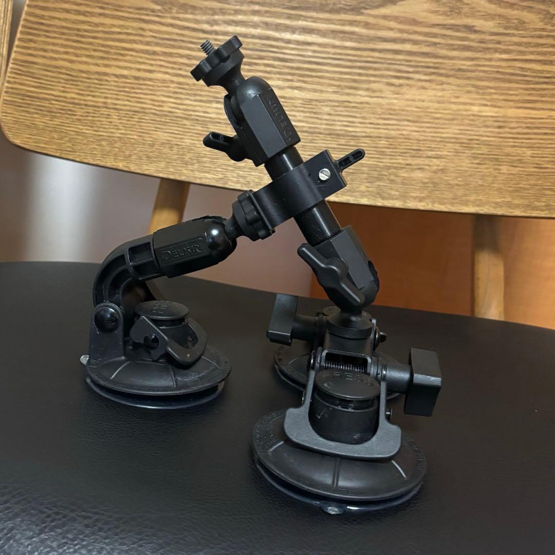 Delkin FAT GECKO Dual Mount 3点支持カメラマウント