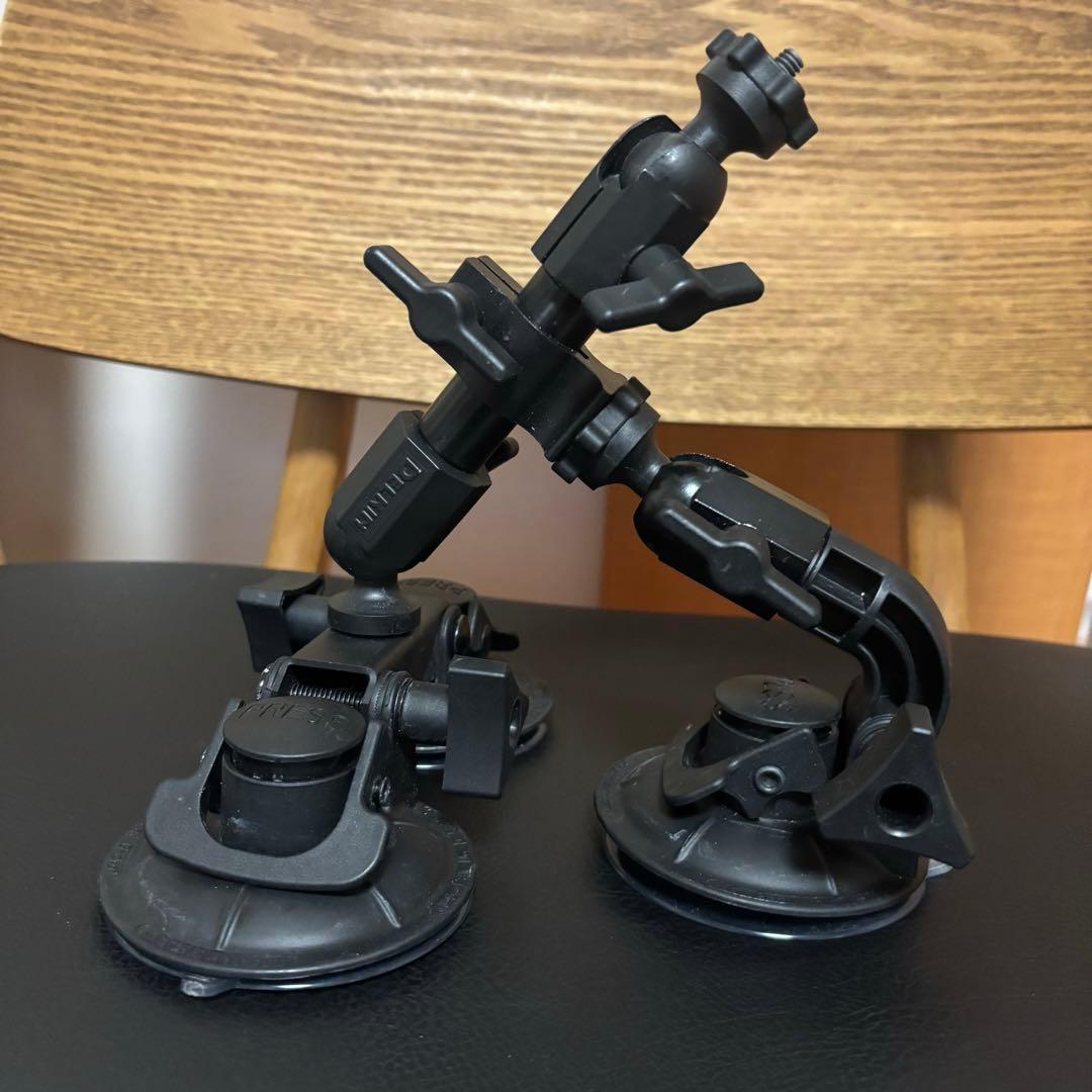 Delkin FAT GECKO Dual Mount 3点支持カメラマウント