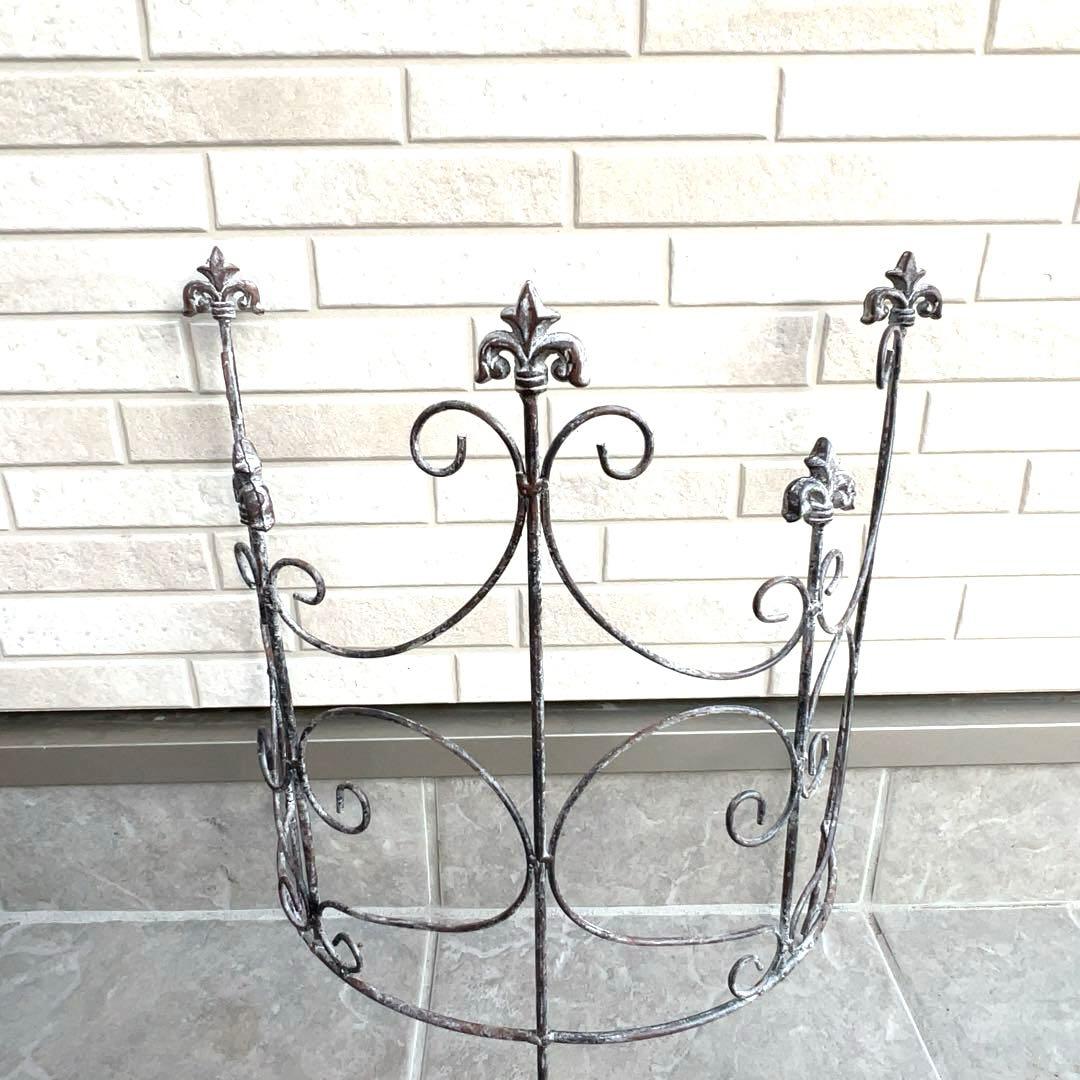 御予約用 シャビーな半円アーチ型トレリス・フェンスL4840円