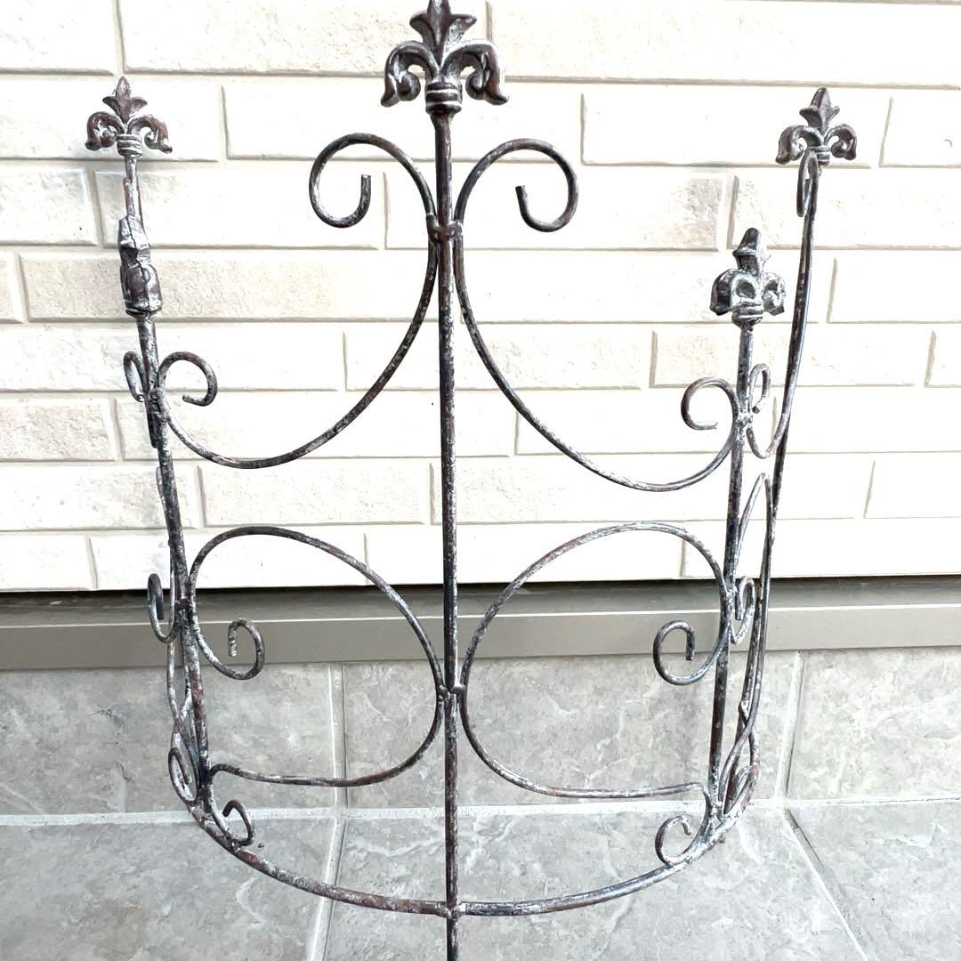 御予約用 シャビーな半円アーチ型トレリス・フェンスL4840円