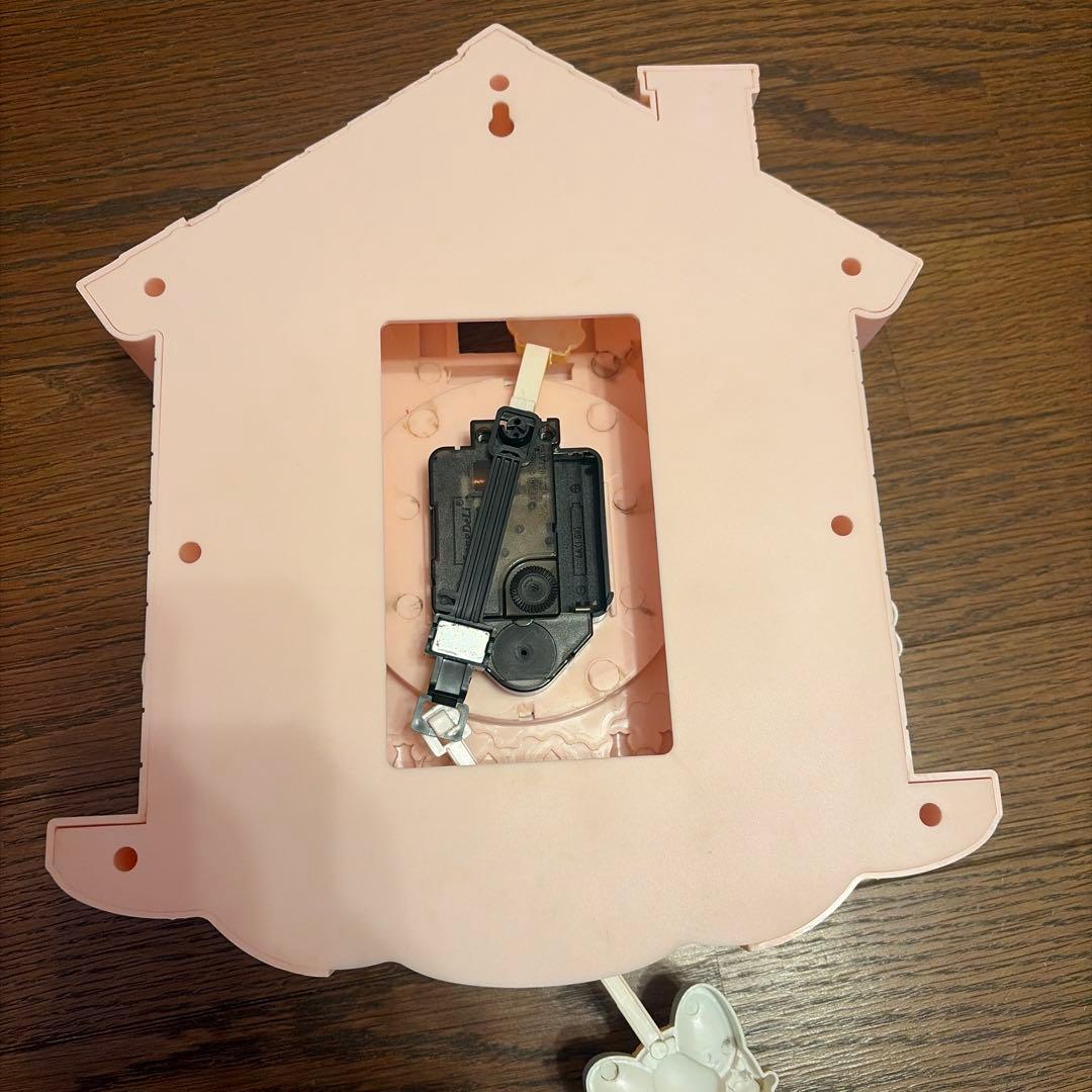 My Melody 家型時計 ピンク マイメロディ マイメロ