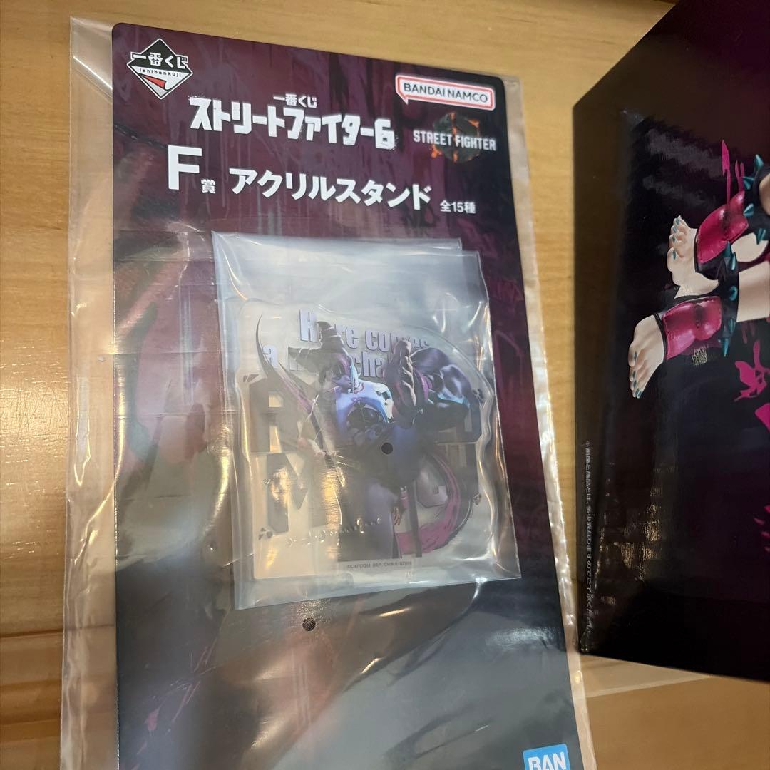 一番くじ　ストリートファイター6 A賞ジュリ　H賞ジュリ　アクリルスタンドセット