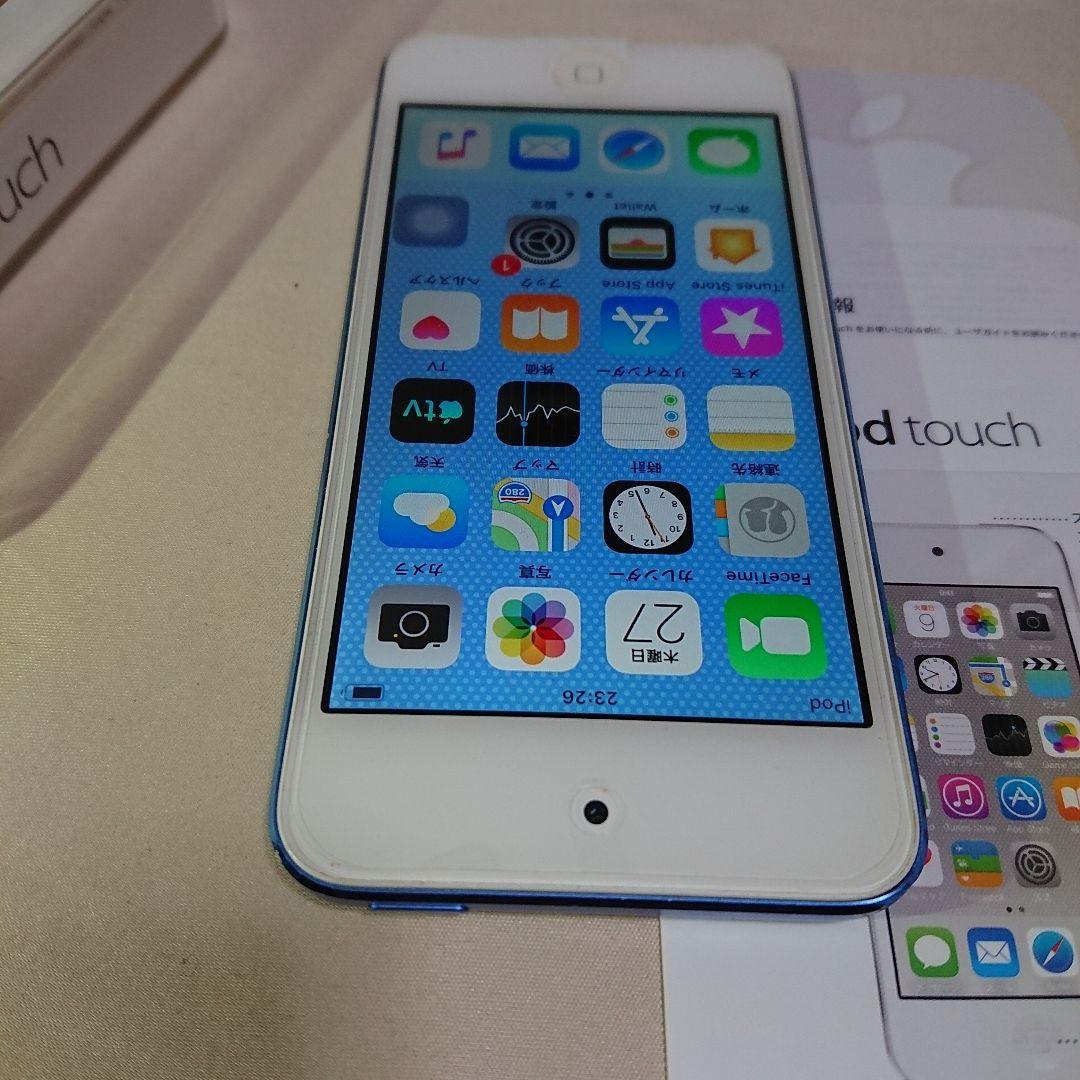 1138番.新品バッテリー iPod touch 第6世代 ブルー 16GB