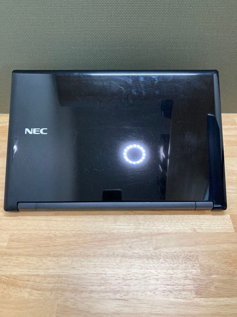 中古ノートパソコン　15.6インチ　NEC製　〔NO.02〕