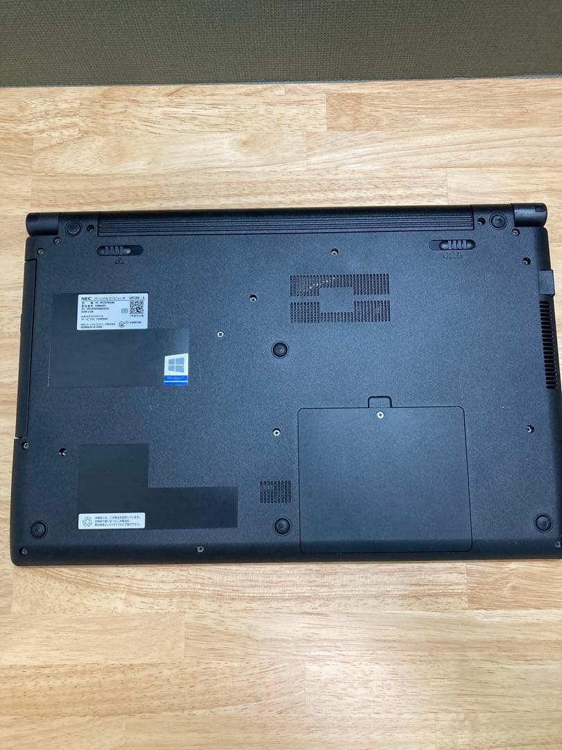 中古ノートパソコン　15.6インチ　NEC製　〔NO.02〕