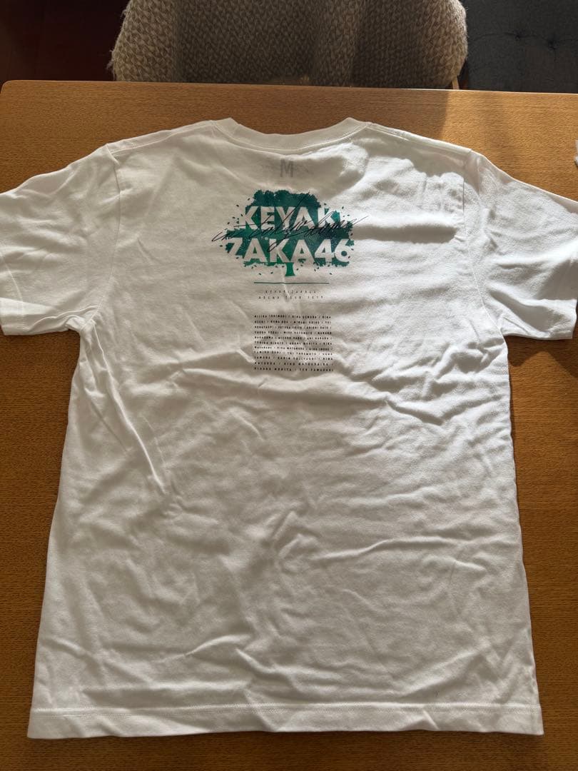 山﨑天直筆サイン入りTシャツ　2019 欅坂