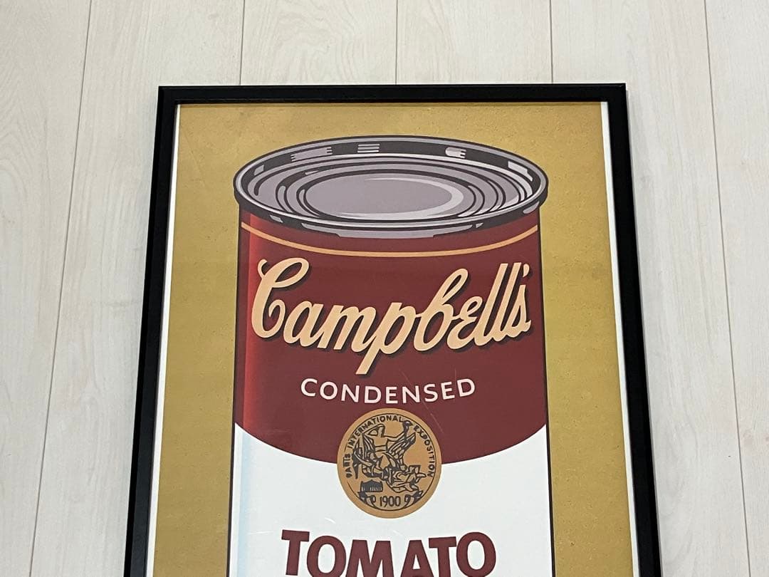 【額縁付き】 アンディウォーホル Campbell’s Soup Cans 1