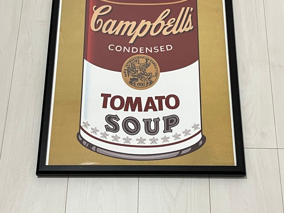 【額縁付き】 アンディウォーホル Campbell’s Soup Cans 1
