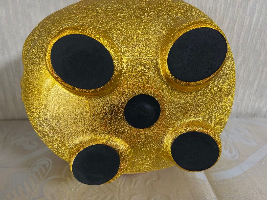 希少　特大　金豚貯金箱