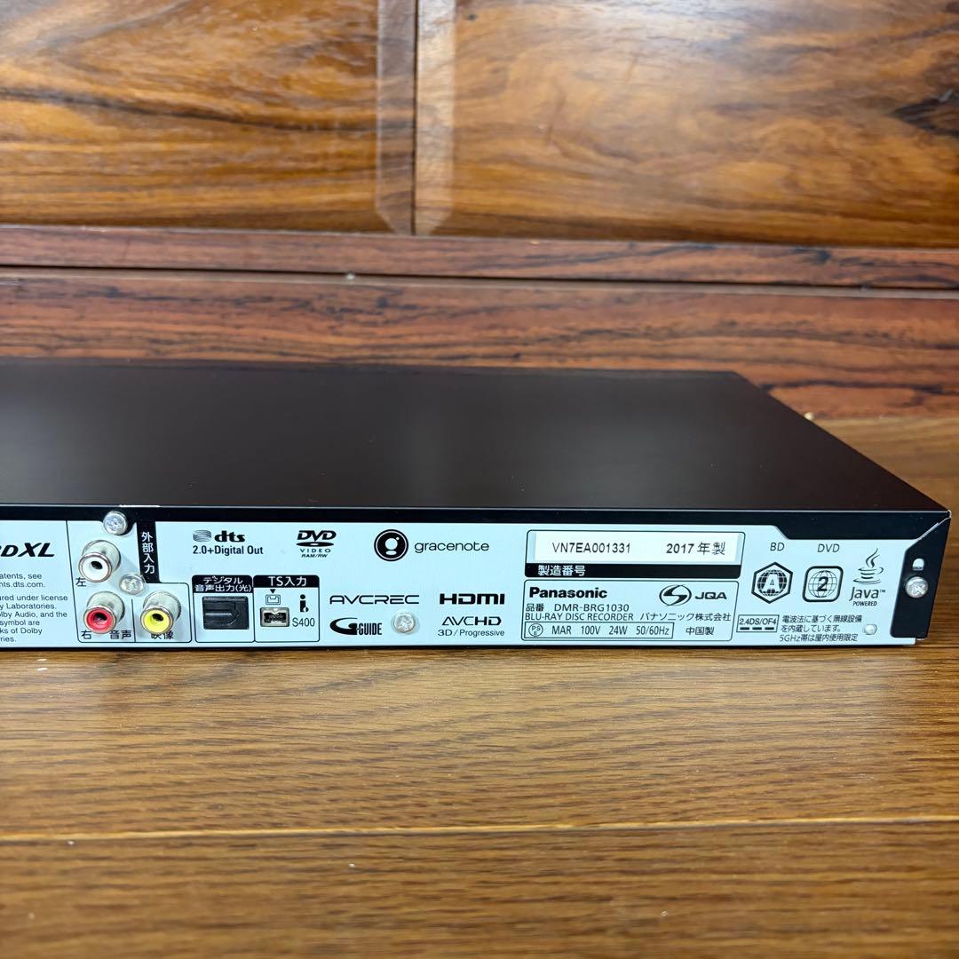 Panasonic パナソニック ブルーレイレコーダー DMR-BRG1030