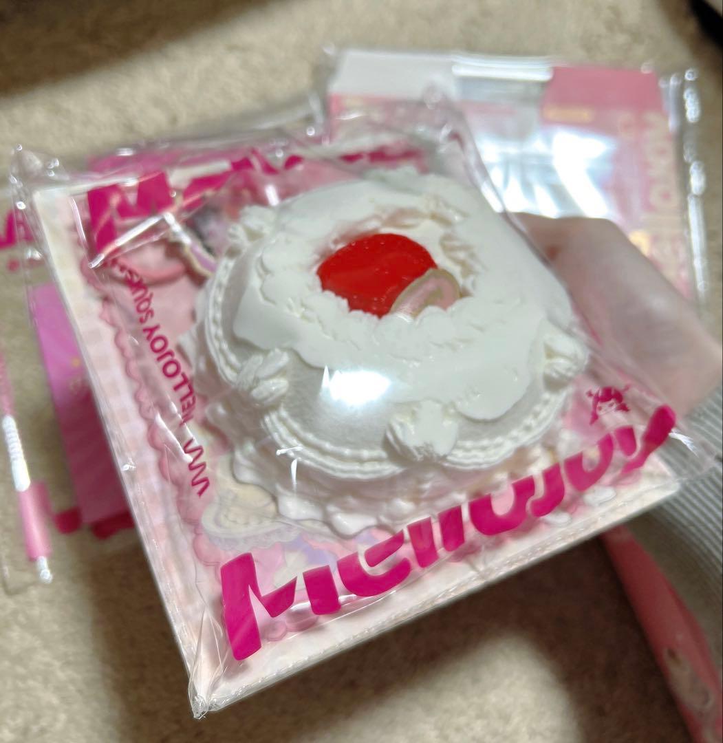 Mellojoy メロジョイ　ショートケーキ　スクイーズ