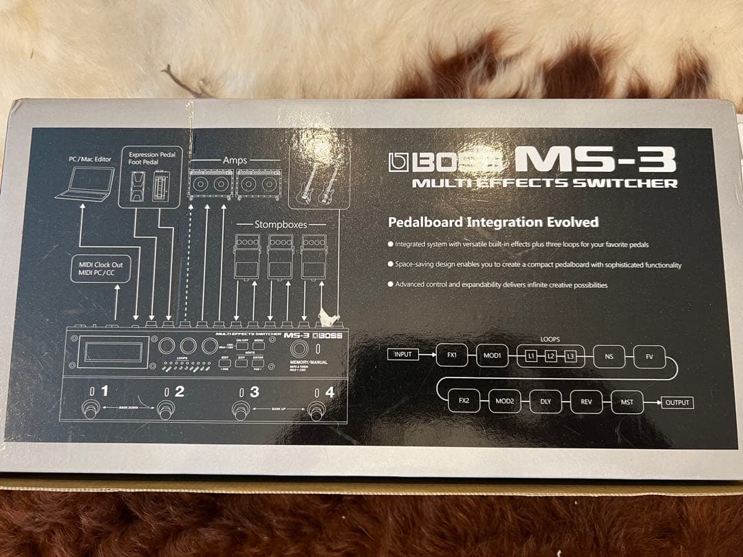 BOSS MS-3 マルチエフェクトスイッチャー　美品
