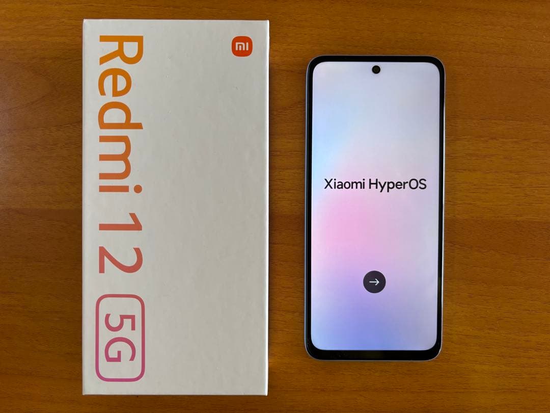 Xiaomi Redmi 12 5G Sky Blue 新品同様