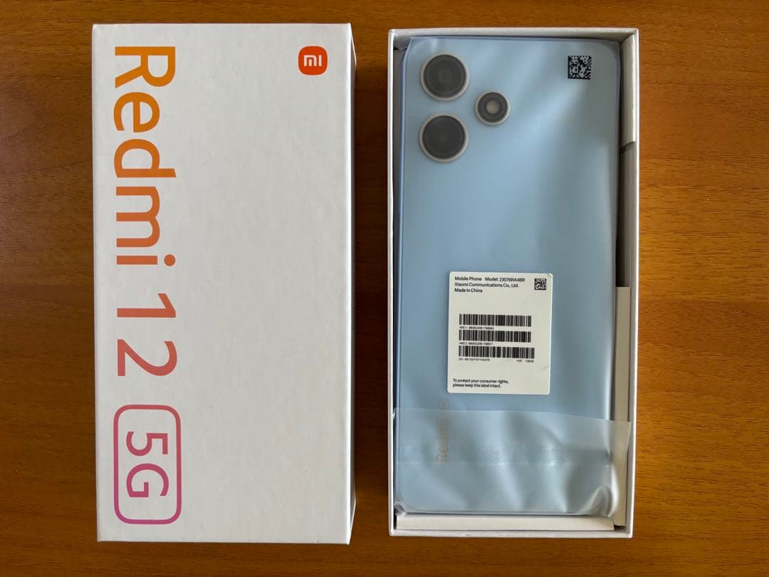 Xiaomi Redmi 12 5G Sky Blue 新品同様