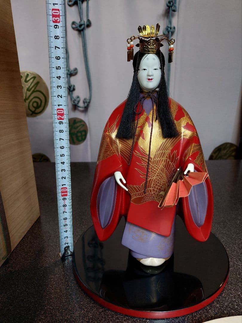 輪島塗 能楽 輪島蒔絵 人形 羽衣 高級美術品　蒔絵師　伊川雅仁