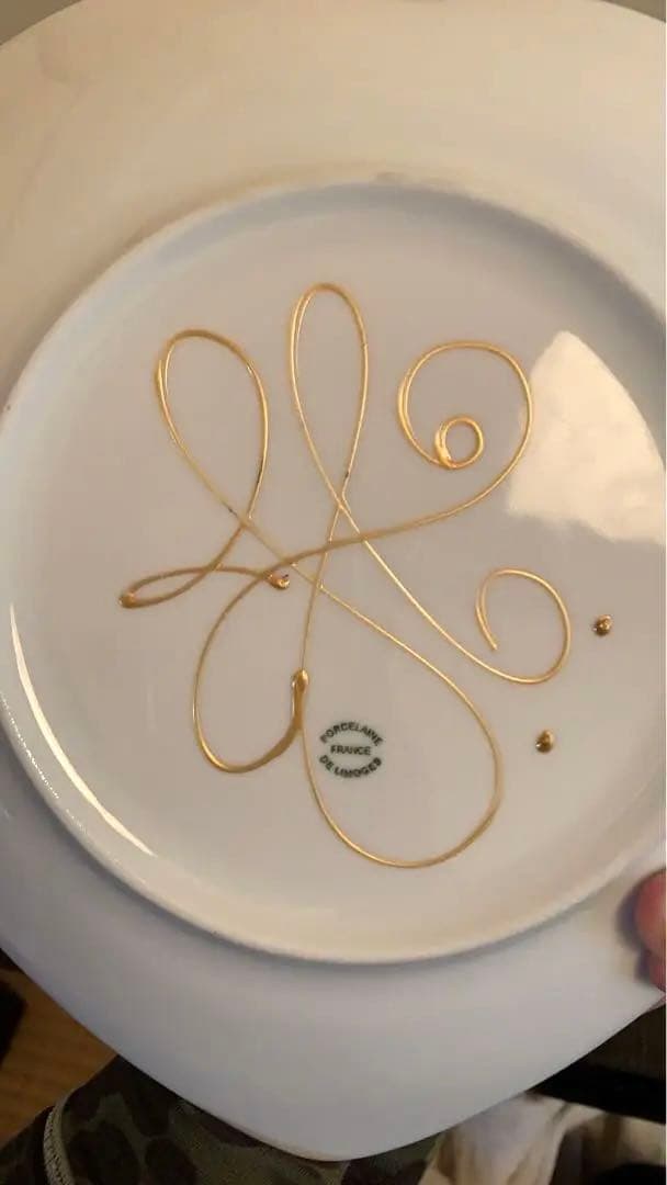 フランス産 リモージュ食器 プレート 4枚まとめ売り 食器まとめ売り