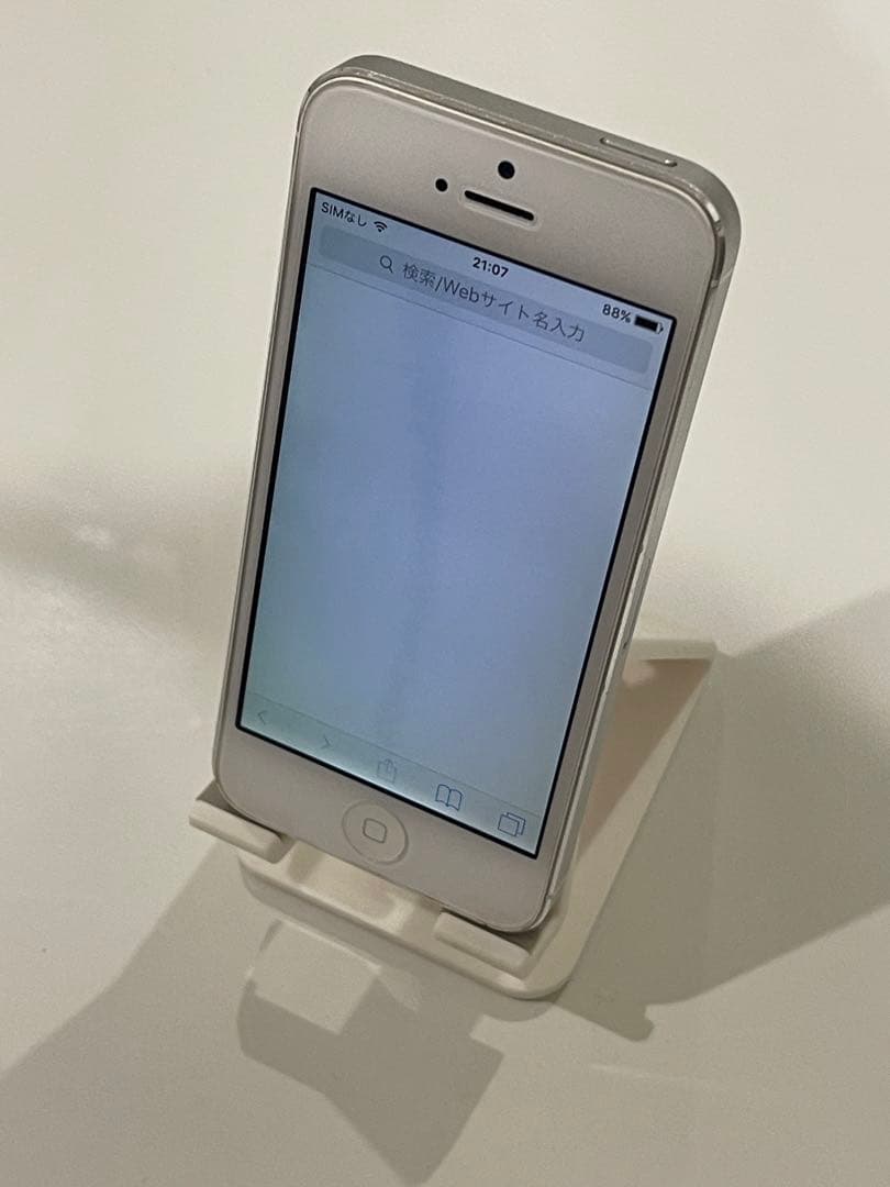 iPhone5 32GB ホワイト MD300J/A 箱・付属品完備