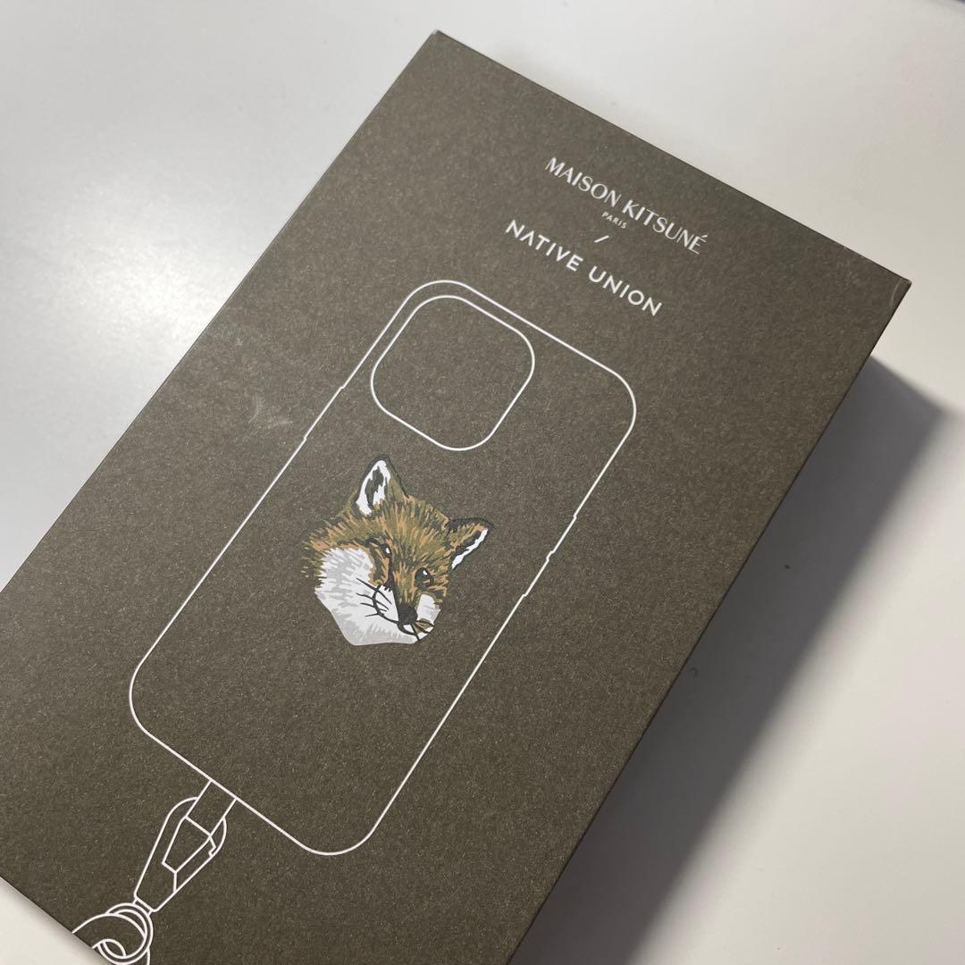 【希少】MAISON KITSUNÉ iPhone14PROケース