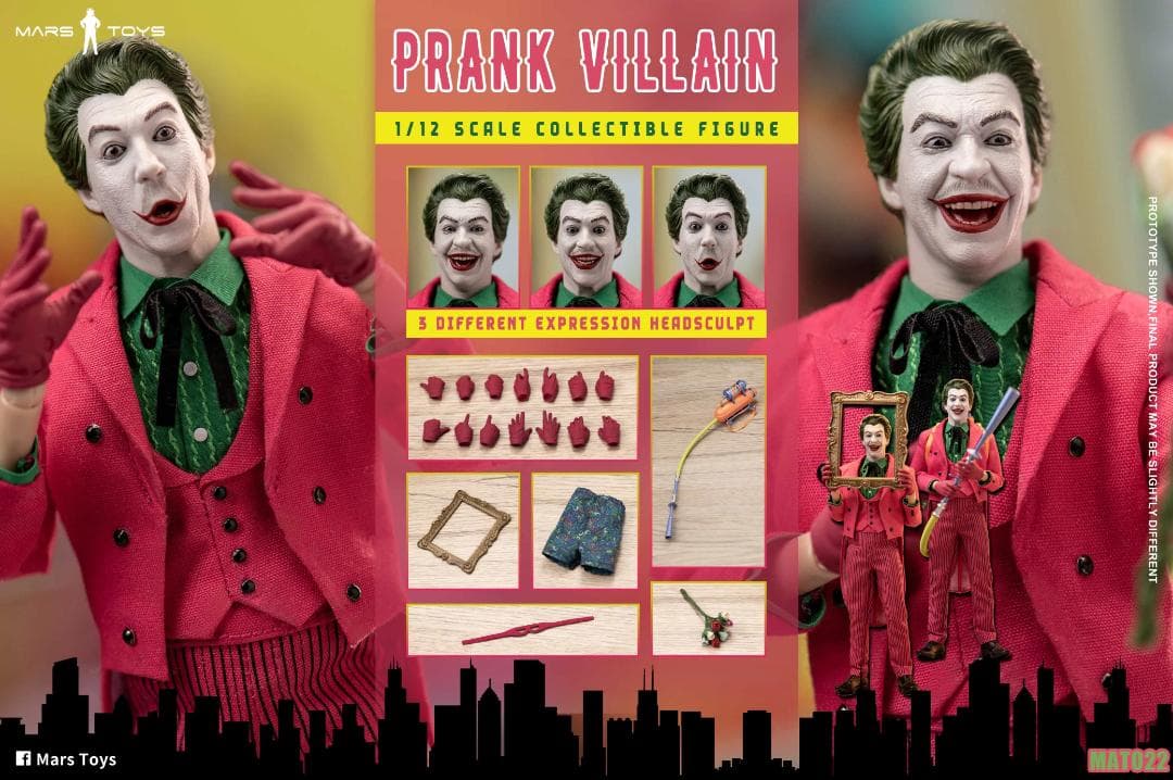 Mars Toys 1/12 プランク・ヴィラン ジョーカー MAT022