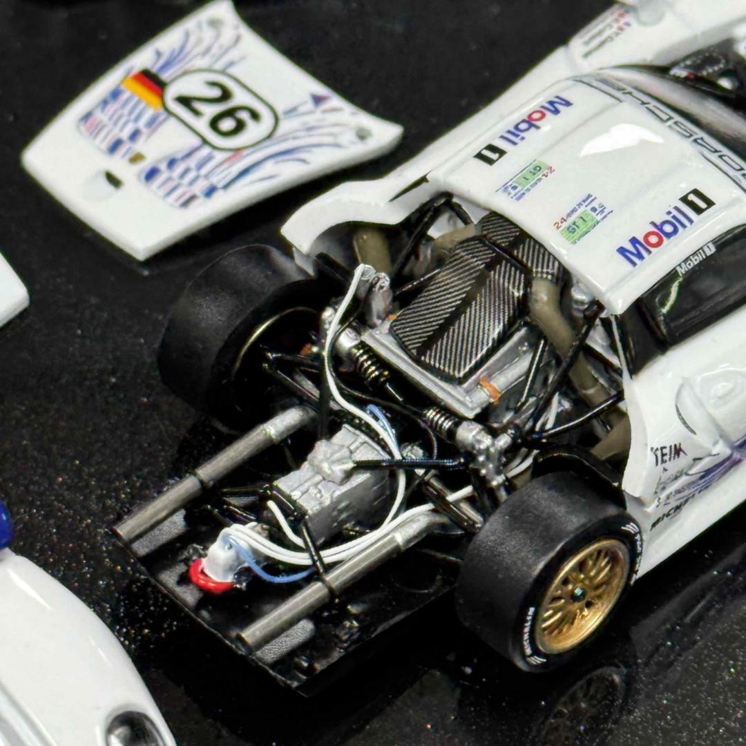 TSD 1/64 ポルシェ 911 GT1 1997 #25