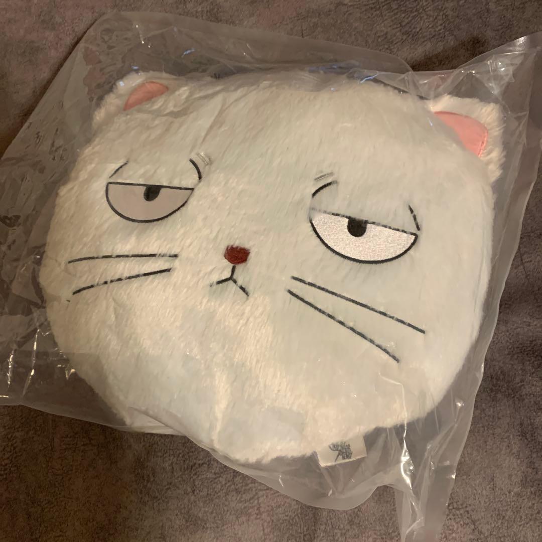 【美品】銀魂 銀ネコ クッション