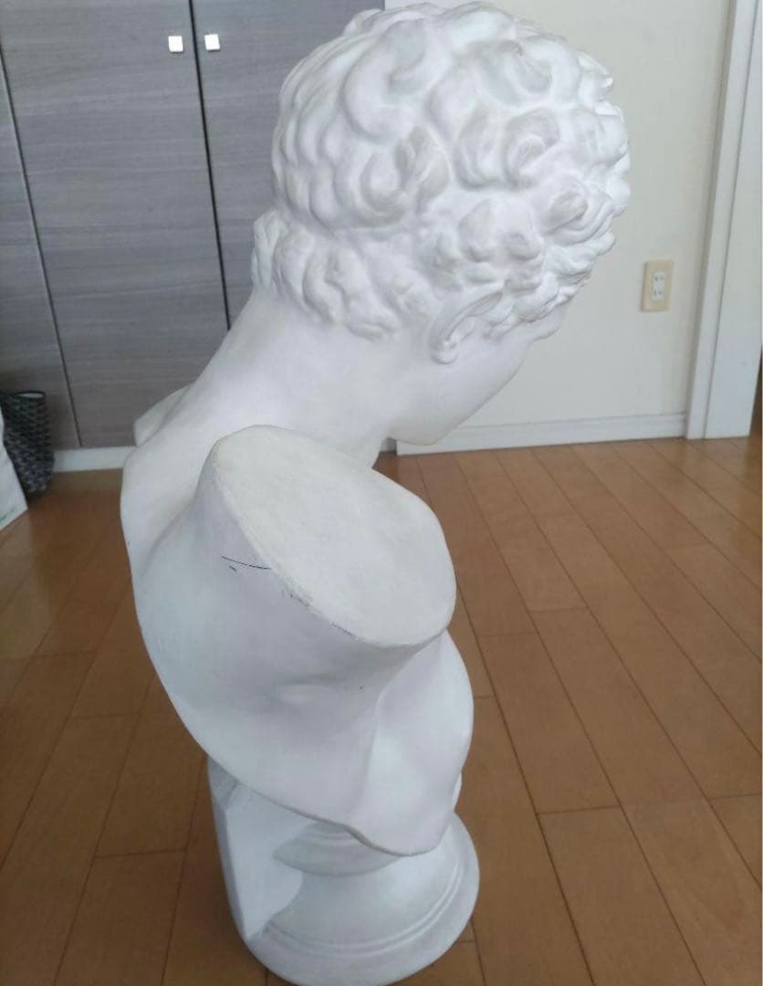 石膏像　ヘルメス