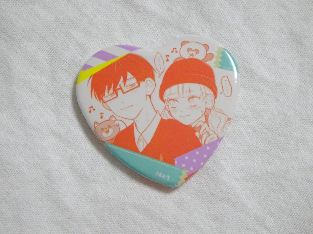 正反対な君と僕 アニメイトカフェ トレーディングハート缶バッジ 全10種 コンプ