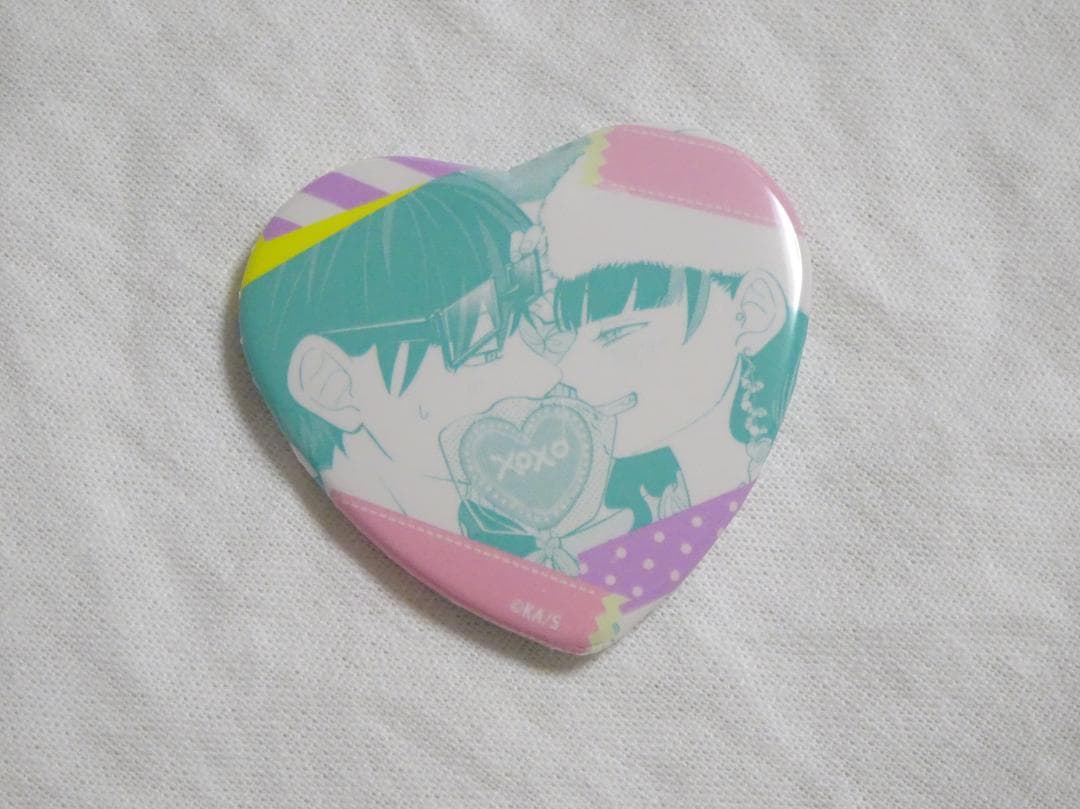 正反対な君と僕 アニメイトカフェ トレーディングハート缶バッジ 全10種 コンプ