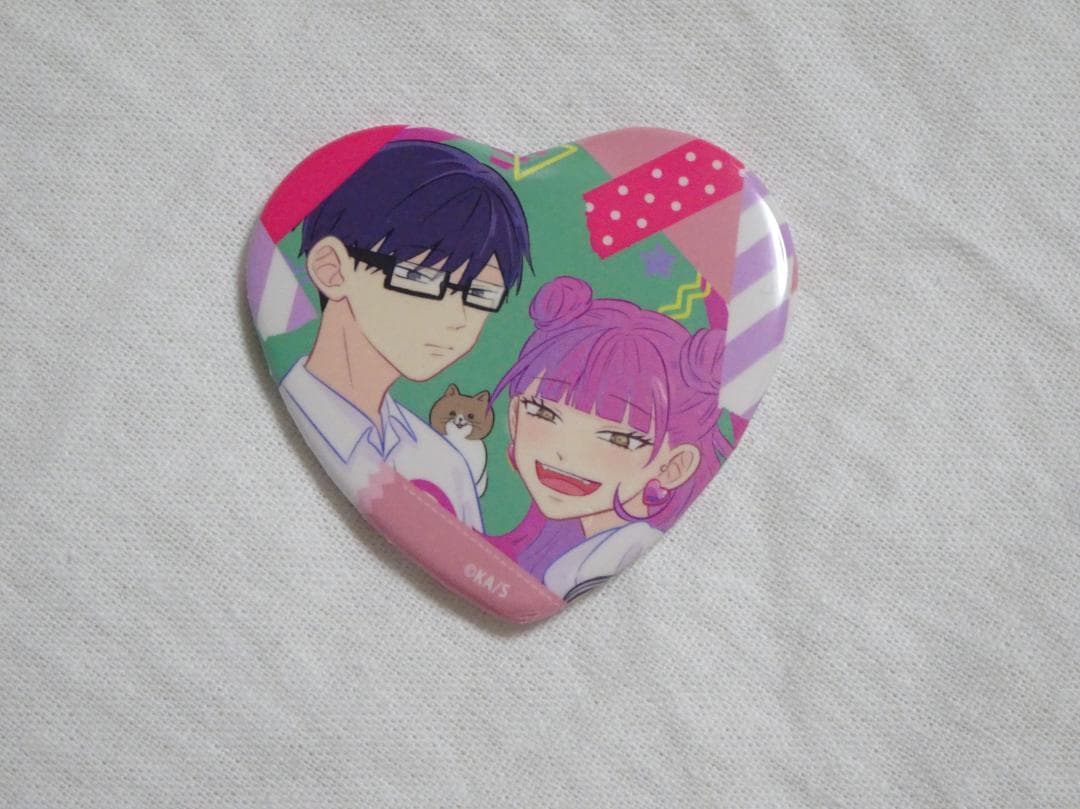 正反対な君と僕 アニメイトカフェ トレーディングハート缶バッジ 全10種 コンプ