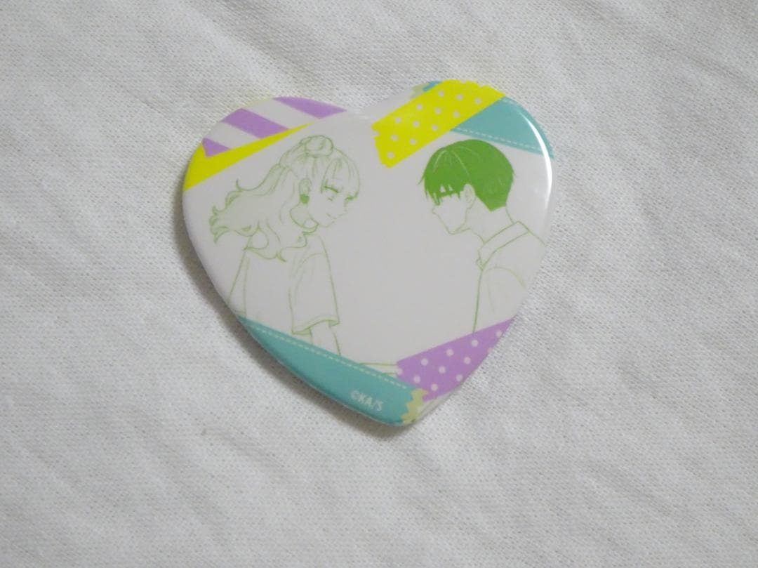正反対な君と僕 アニメイトカフェ トレーディングハート缶バッジ 全10種 コンプ