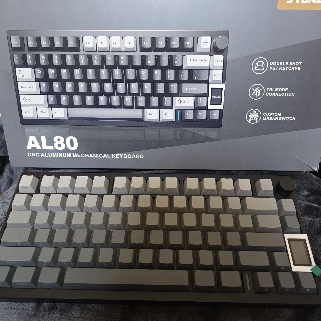 YUNZII AL80 メカニカル キーボード