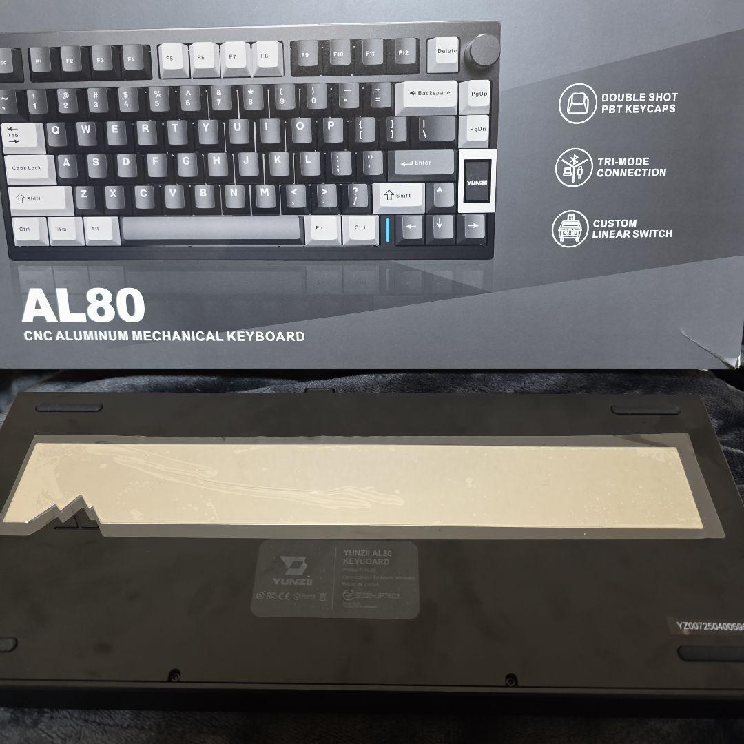YUNZII AL80 メカニカル キーボード