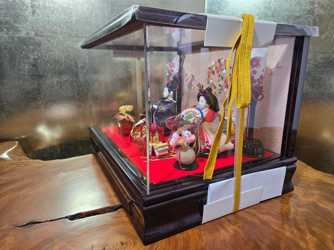 【一点限り】雛人形 ケース飾り　K41