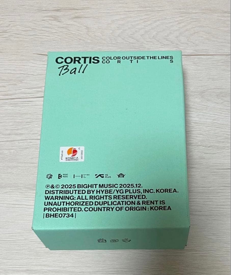 【開封済み】CORTIS Ball ver. 封入トレカ無し　正規品