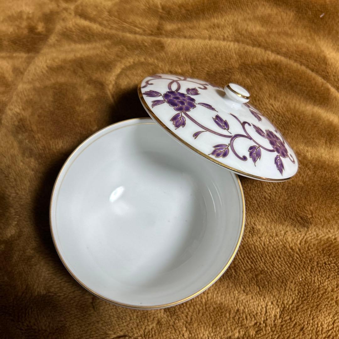 ★超お得　たち吉　花からくさ　茶器　新品　急須１個　蓋付き湯呑み5個セット 高貴