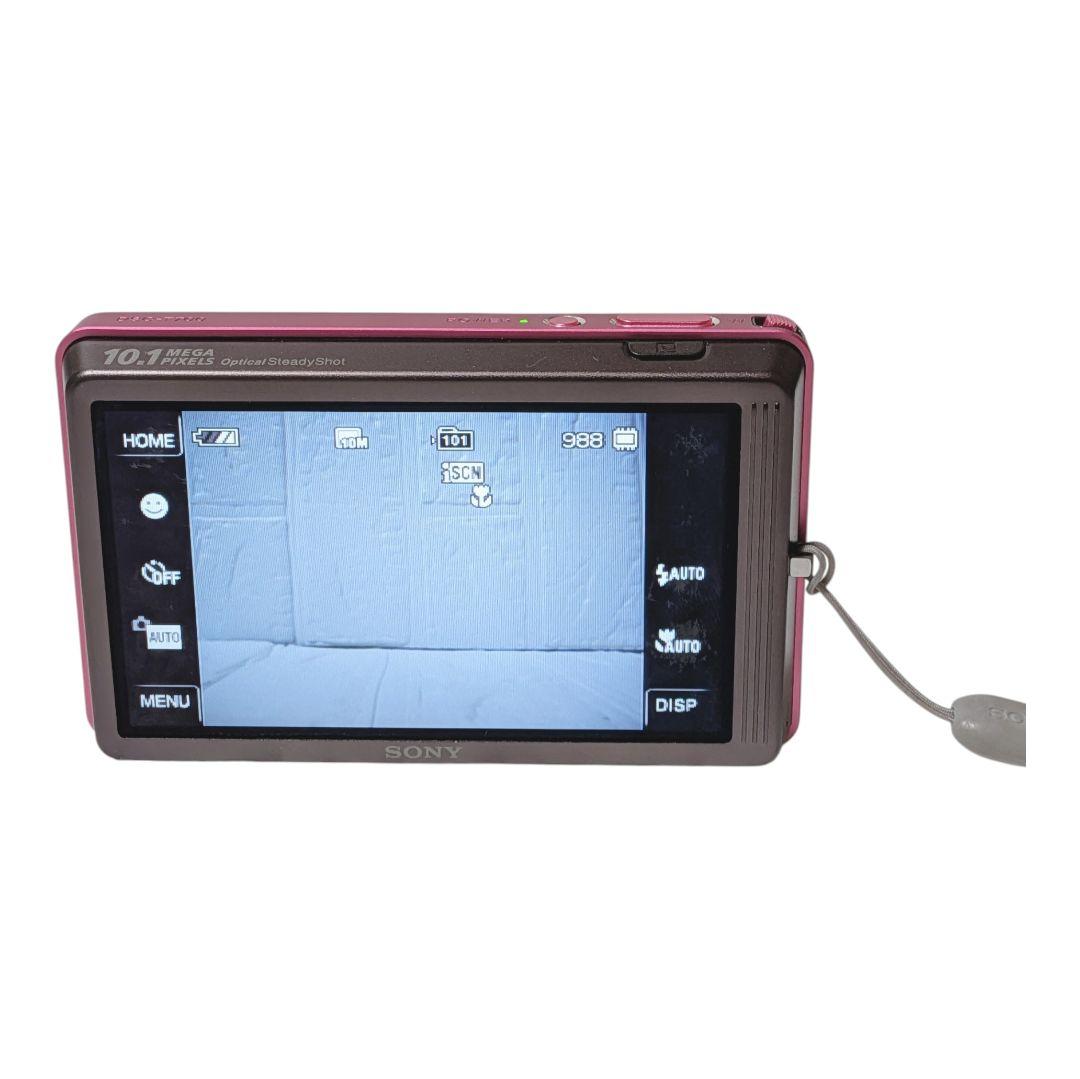 SONY DSC-T700 コンパクトデジタルカメラ ピンク