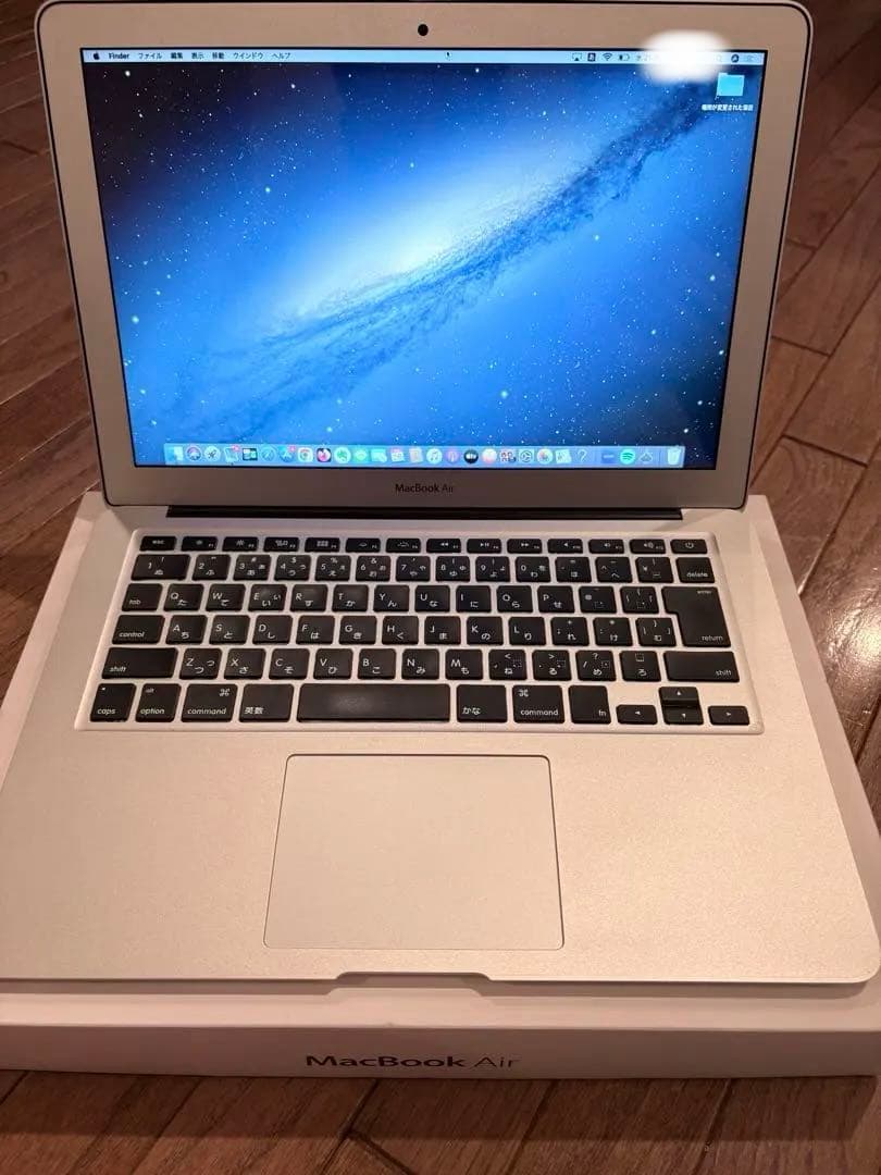 MacBook Air 13インチ 2012年モデル 箱あり 充電器付き 動作良