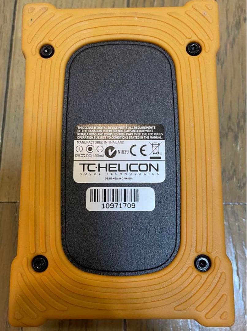 超美品ボーカルエフェクター　TC-HELICON VoiceTone T1