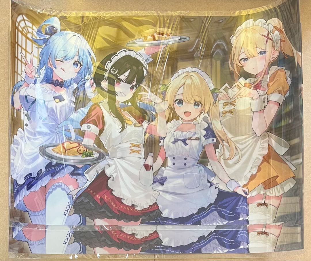 この素晴らしい世界に祝福を アフターパーティー くじ引き堂 B賞 クリアポスター