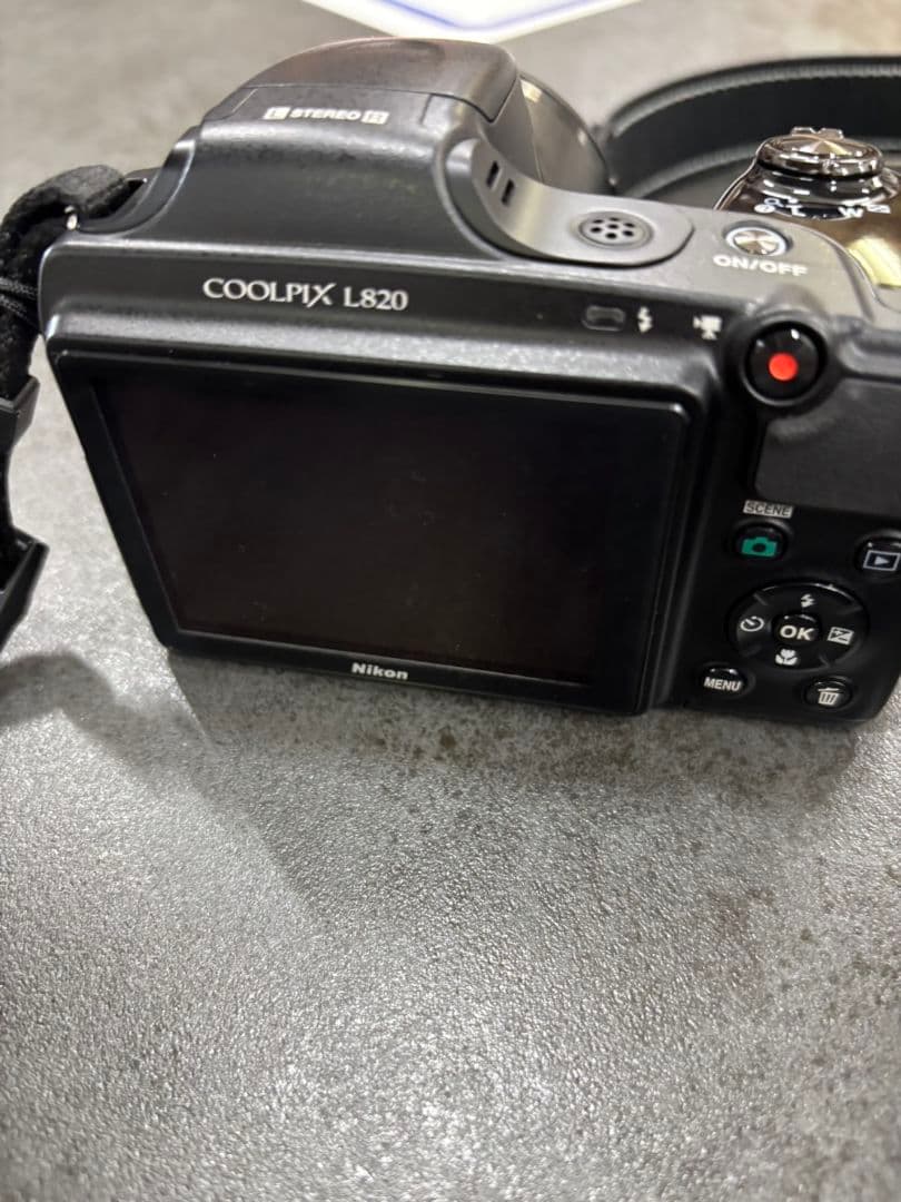 中古 Nikon COOLPIX L820 ブラック