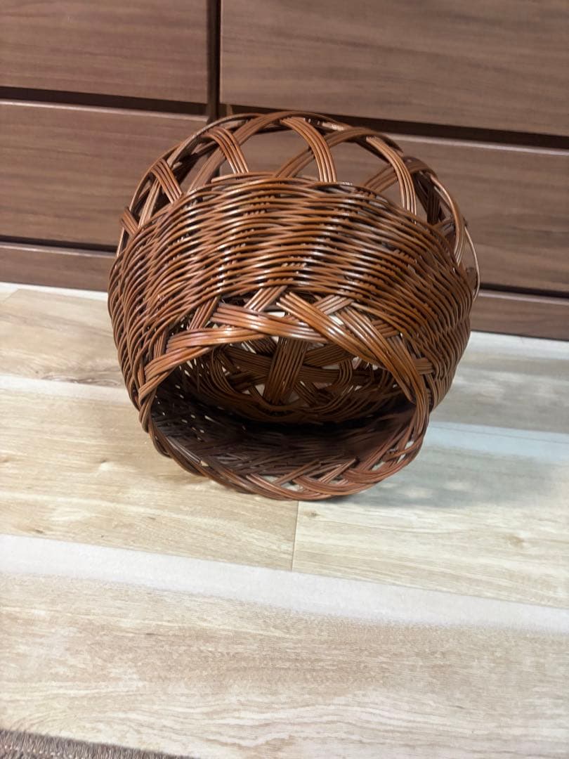 わらび籠沖縄　籠　わらび細工　工芸　手仕事　アート