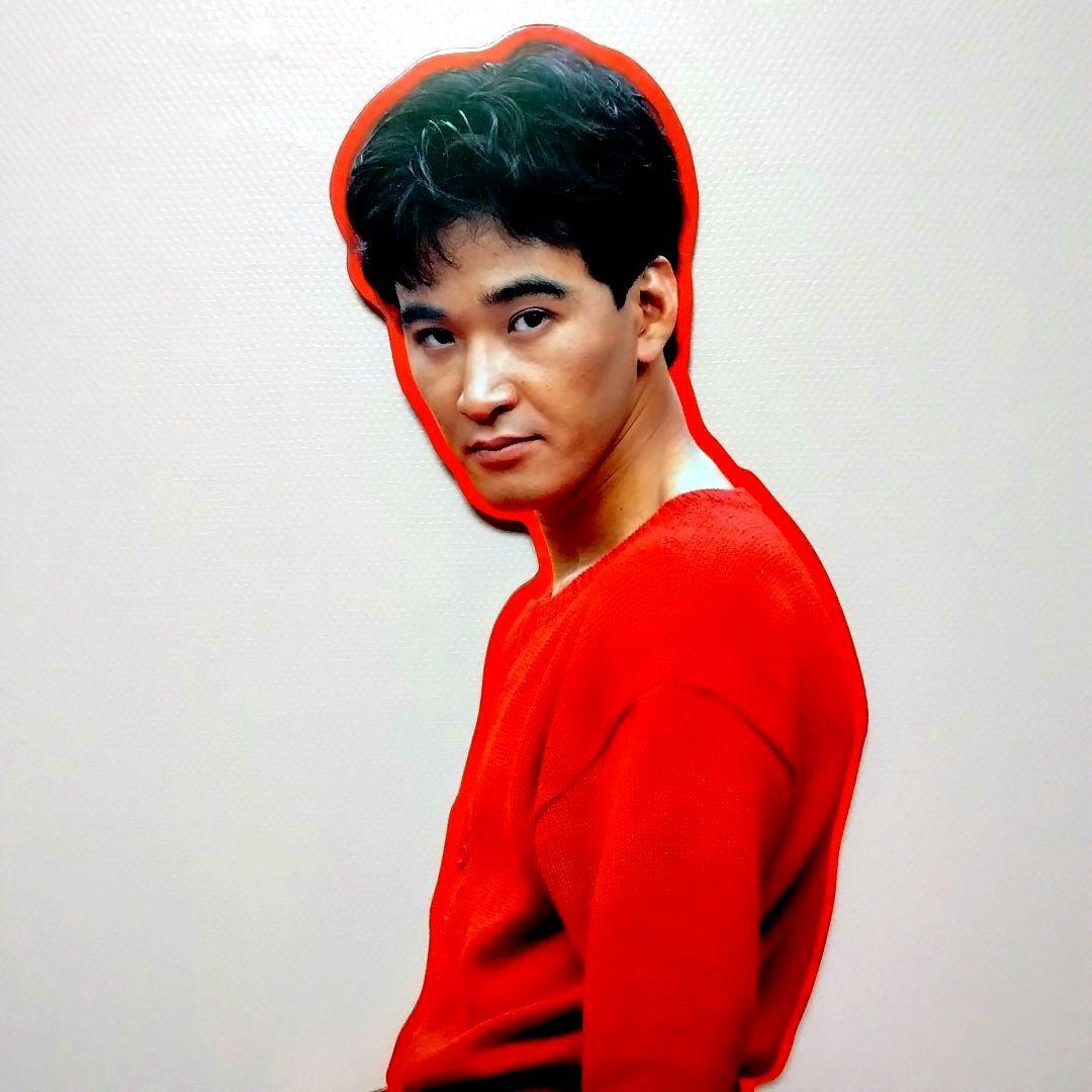 ★圧倒的存在感★松田優作★等身大パネル★昭和レトロ★看板★非売品★