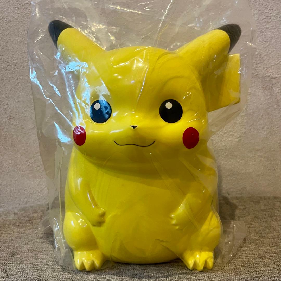 ピカチュウ 陶器　貯金箱　特大　XLサイズ　レトロ　初期