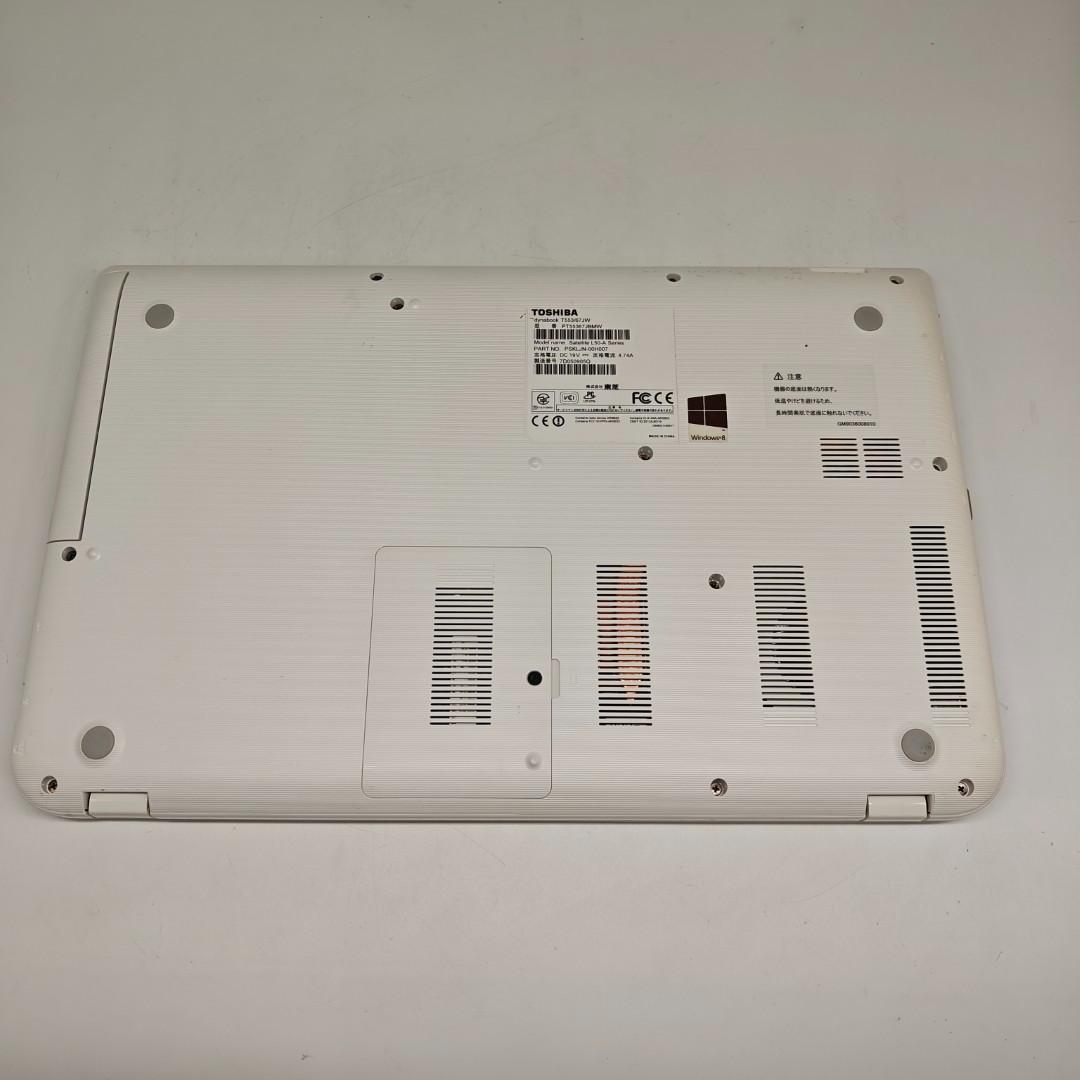 【東芝】T553 高速i7 SSD256GB 8GB ホワイト ノートPC