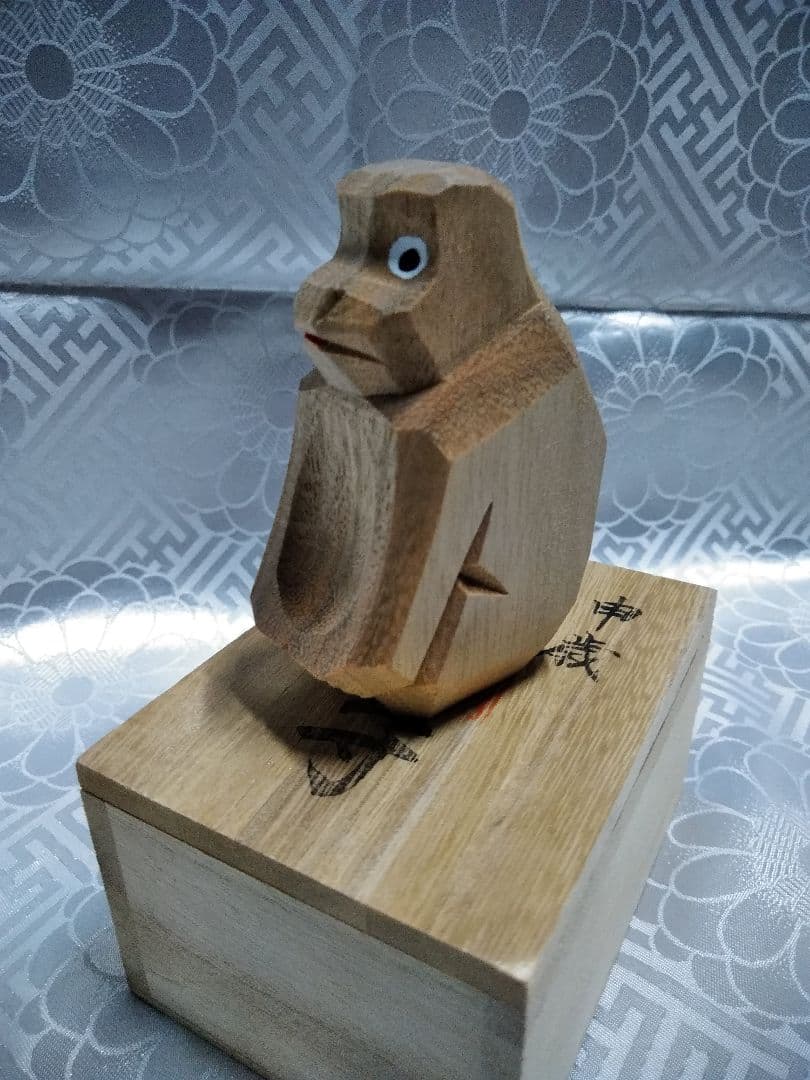 奈良 大神神社 えと守り 十二支一刀彫セット