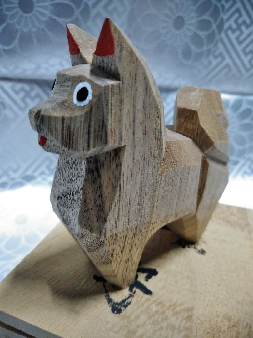 奈良 大神神社 えと守り 十二支一刀彫セット