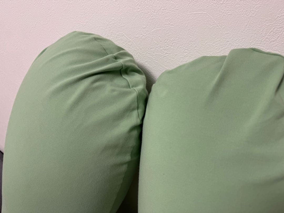 【美品】yogibo support ピスタチオ カバー付