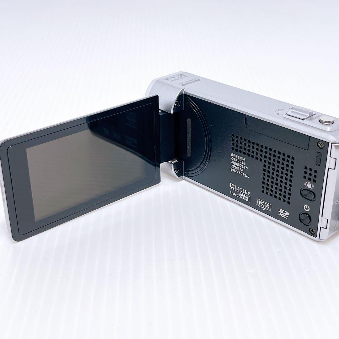 ■バッテリー3つ■JVC GZ-VX770-S ビデオカメラ JVCケンウッド