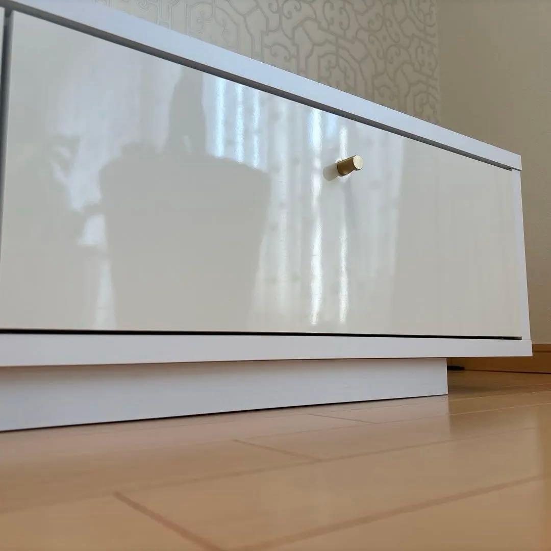LOWYA テレビ台 テレビボード ホワイト